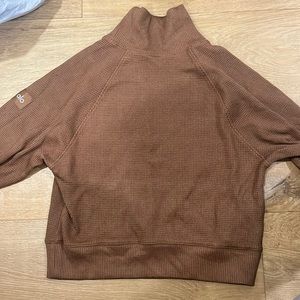 Alo Long Sleeve Mock Neck Top